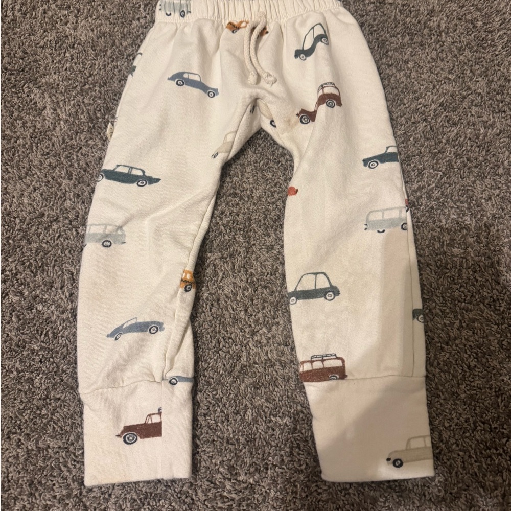 Childhoods Gusset Car Print Pants